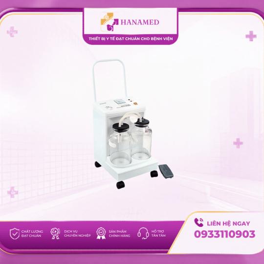 MÁY HÚT DỊCH 2 BÌNH YUWELL MODEL: 7A-23D